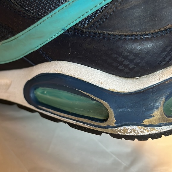 Nike AirMax Mens Blue Sneakers Size 11 1/2 - Picture 12 of 16